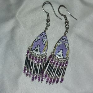 Chandalier Indiginous Earrings